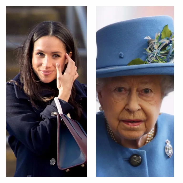 Meghan Markle ja Elizabeth II
