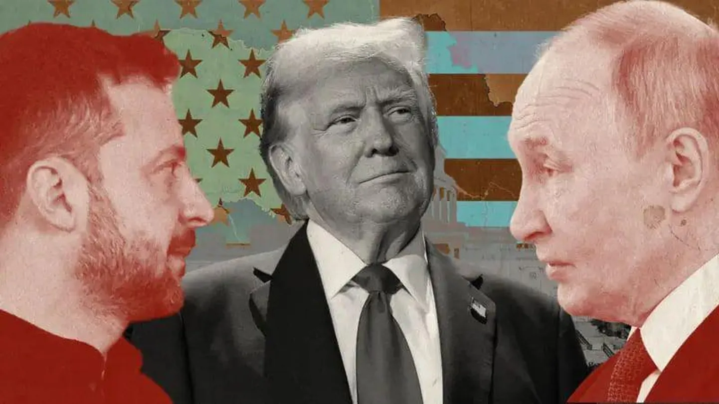 Владимир Зеленский, Дональд Трамп, Владимир Путин