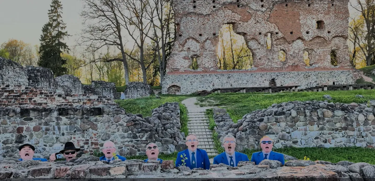 Kaader videost, mille Topelt Hellad Kellad oma tõlgendusele euroloost valmistasid.