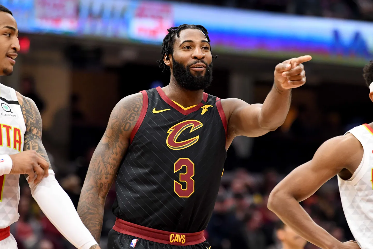 Cleveland Cavaliersi korvpallur Andre Drummond (nr 3)  üllatas restorani suure jootrahaga.