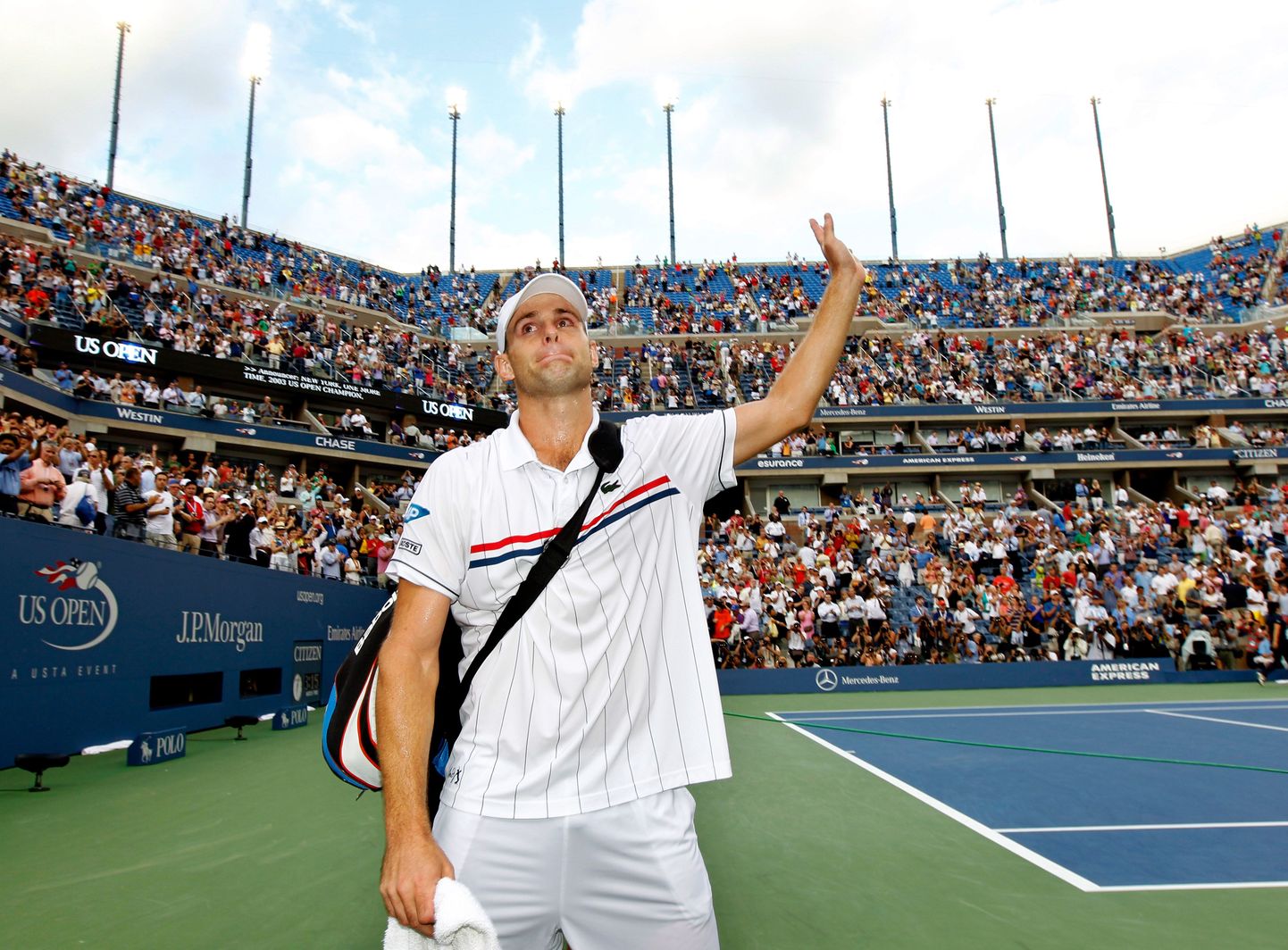 Andy Roddick lõpetas US Openil kodupubliku ees oma sportlaskarjääri.