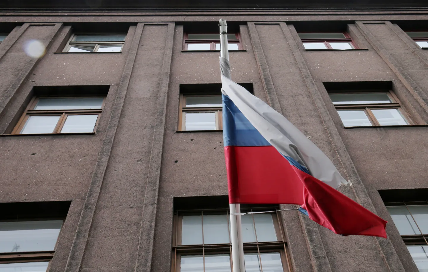 Российский флаг.