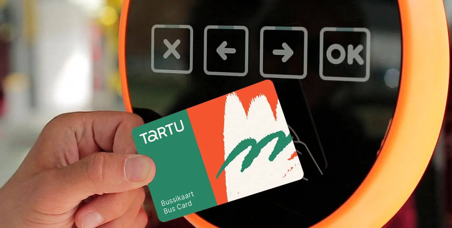 Selline võiks tulevikus olla uue tunnuskujundusega bussikaart.