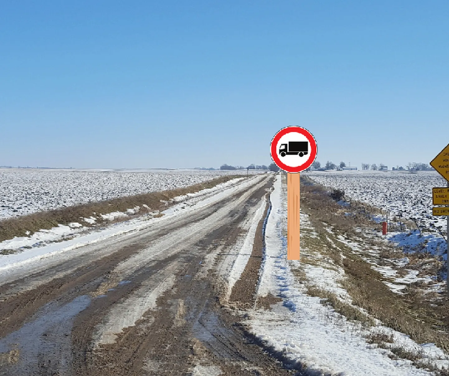 Kanepi valla teedel hakkab kehtima massipiirang.