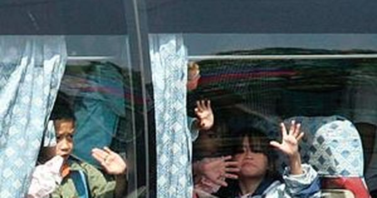 Автобус с детьми террористы
