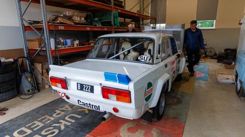 GALERII ⟩ Rakveres renoveeritud legendaarne Lada VFTS läheb Rally Estoniale demosõite tegema