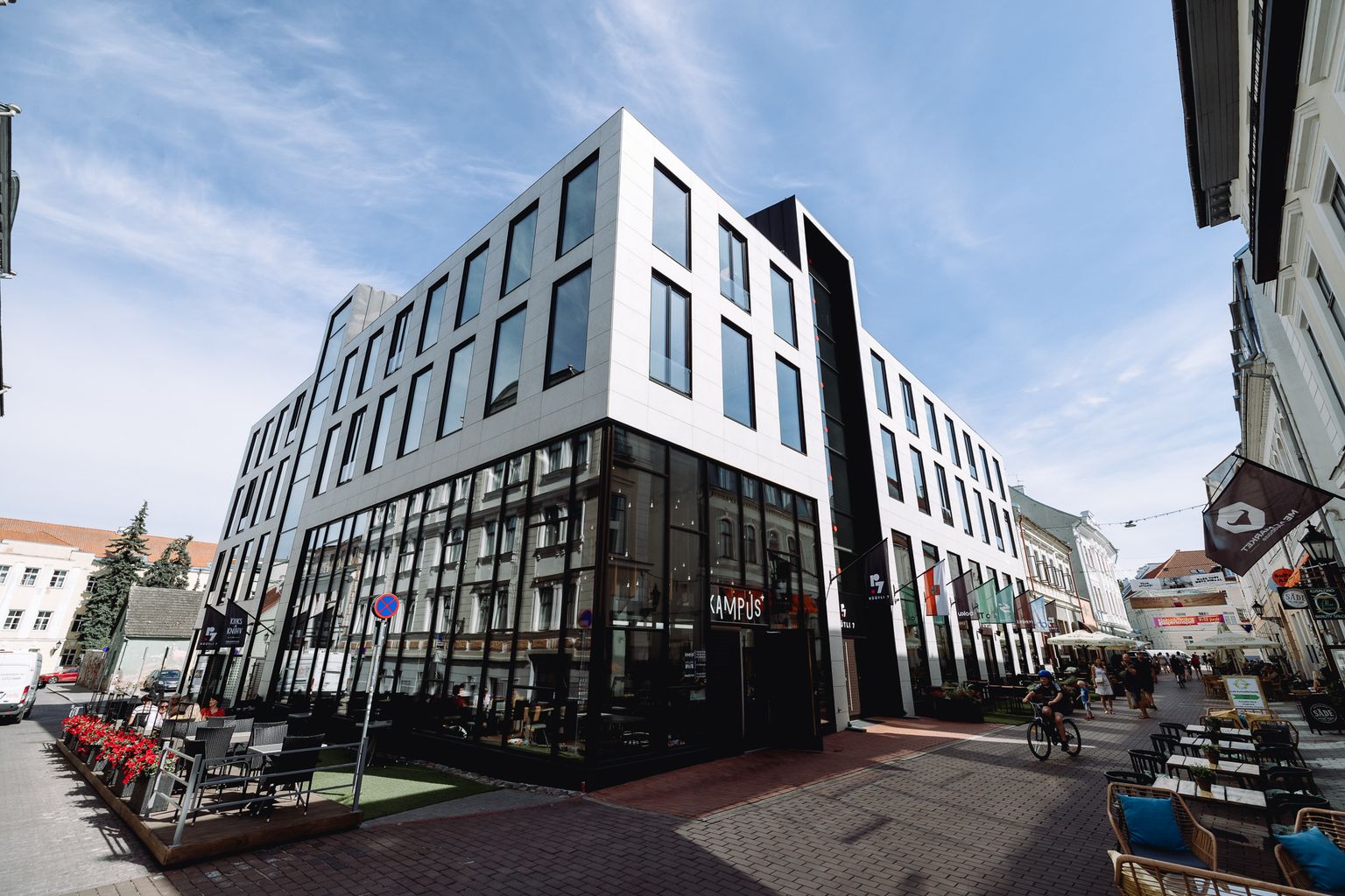 Wise'i uus kontor Tartus Rüütli tänaval. EMTA andmetel on tegu suurima tööandjaga Eesti iduettevõtete seas.