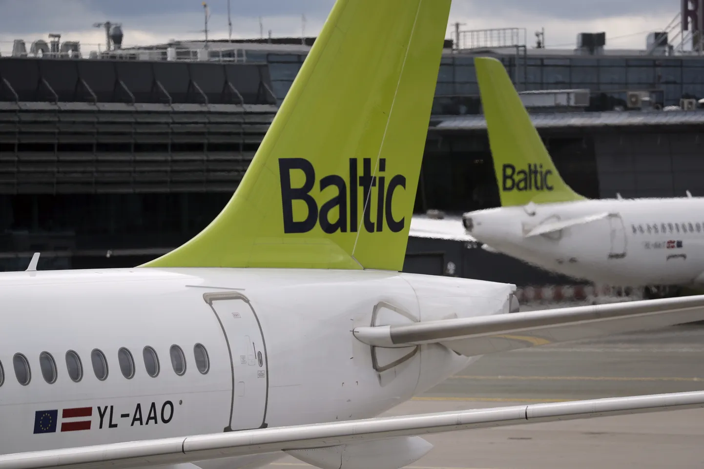 Самолет airBaltic.