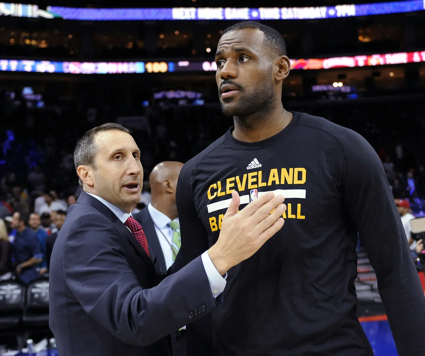 David Blatt juhendas Clevelandi-perioodil teiste seas ka LeBron Jamesi.
