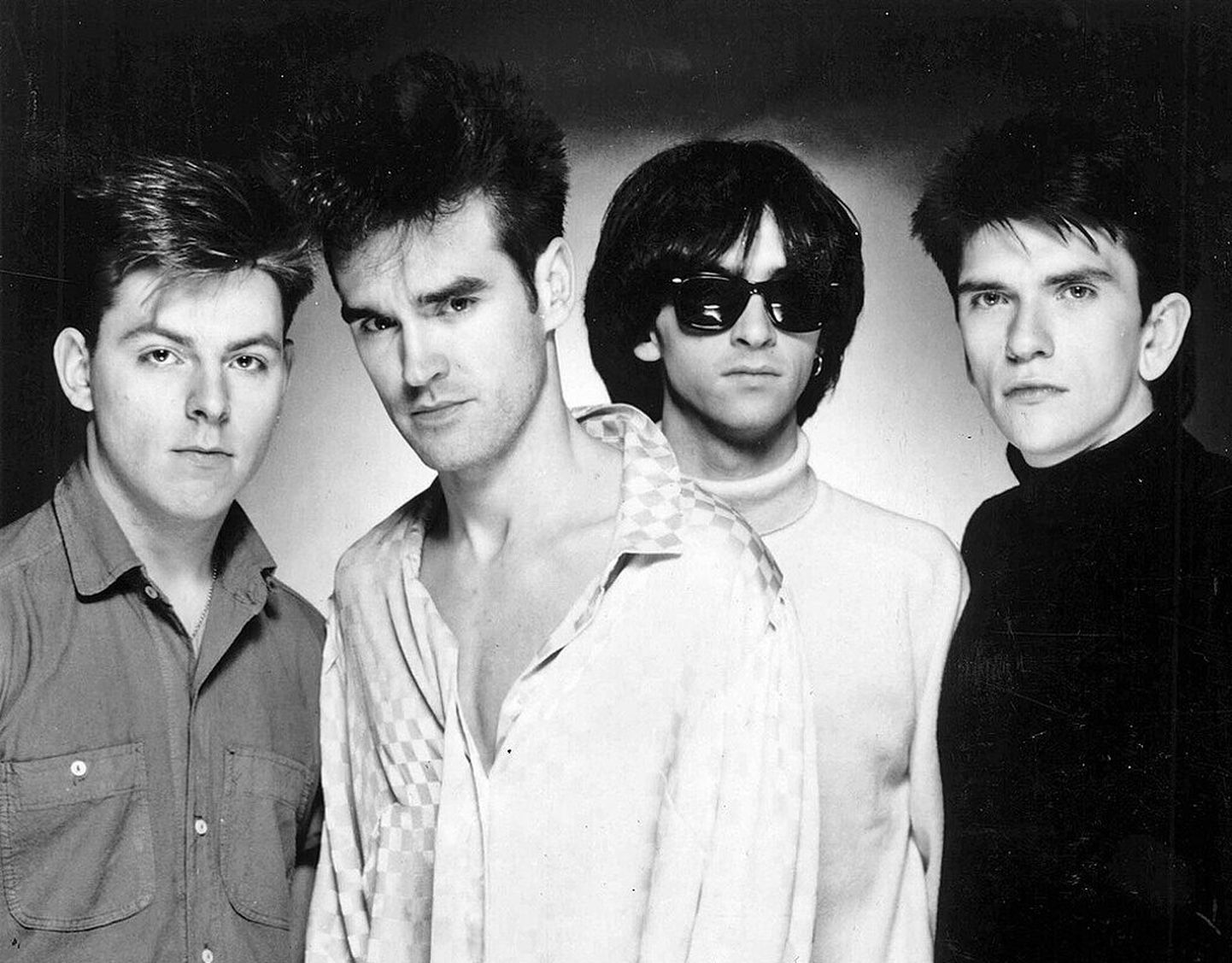 The Smiths 1985. aastal. Vasakult paremale Andy Rourke, Morrissey, Johnny Marr ja Mike Joyce.
