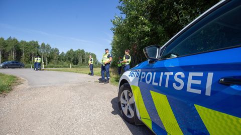 В Нарве водитель проигнорировал полицию и устроил погоню