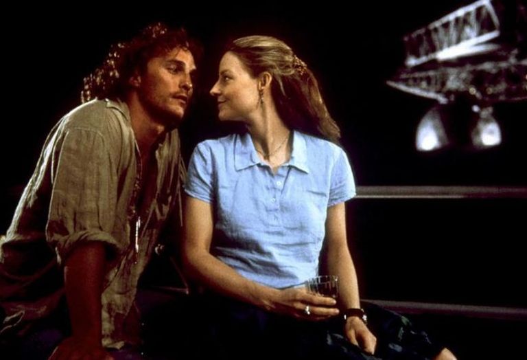 Jodie Foster ja Matthew McConaughey filmis «Contact»