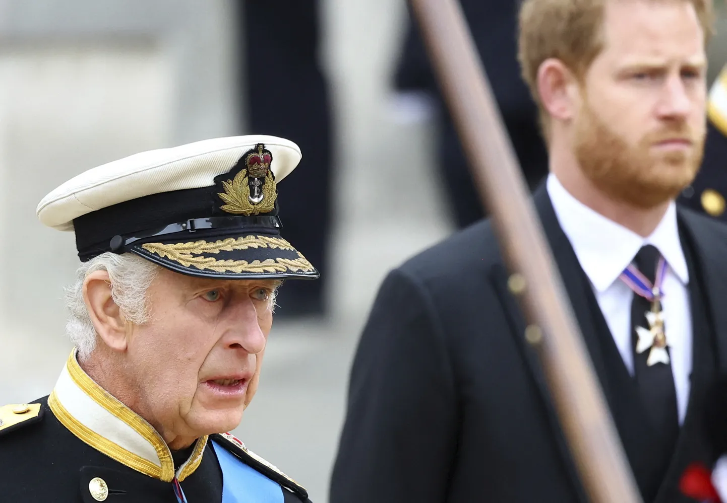 Kuningas Charles III ja prints Harry