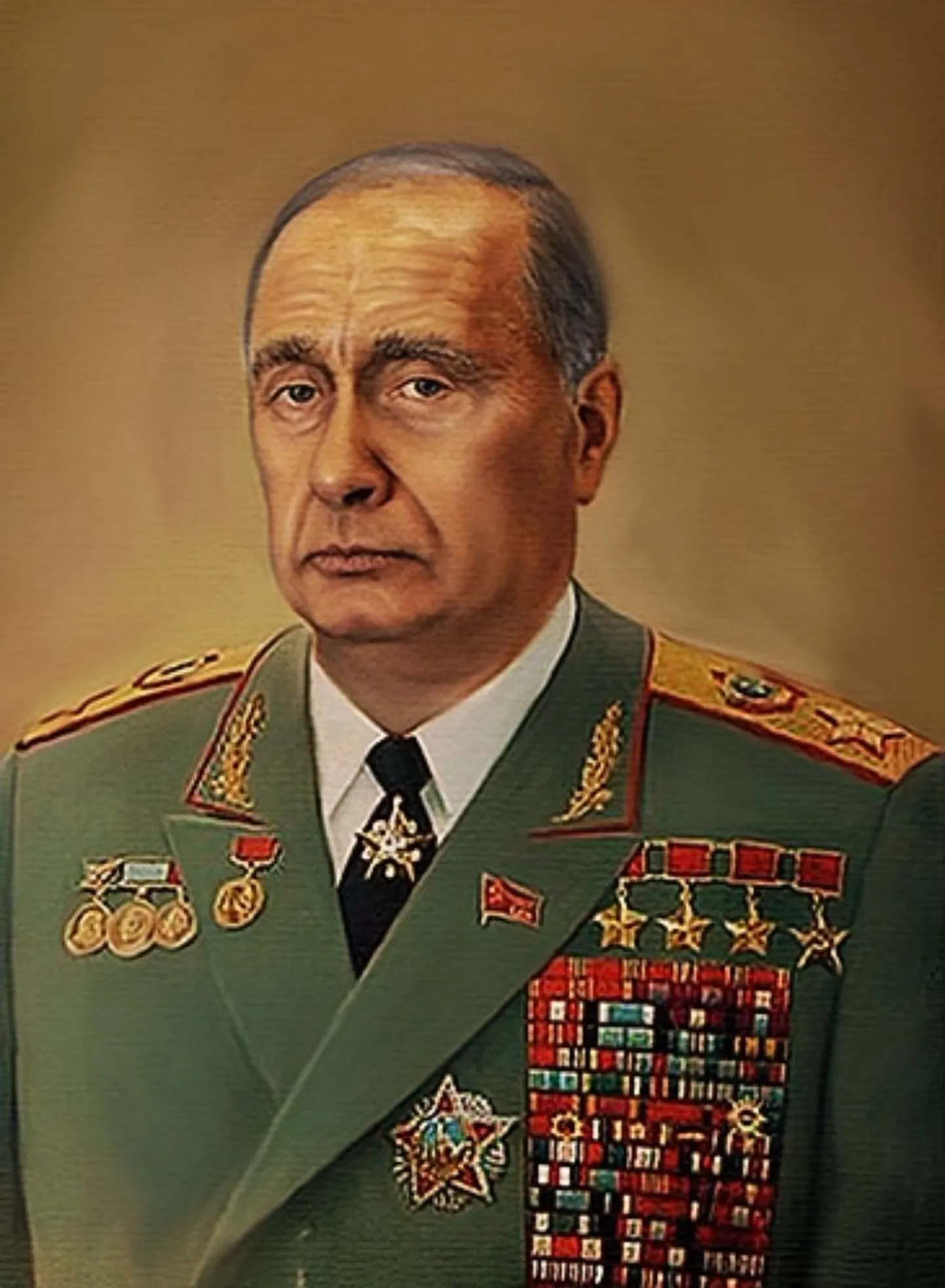 Putin Brežnevina. Pilt on illustratiivne.