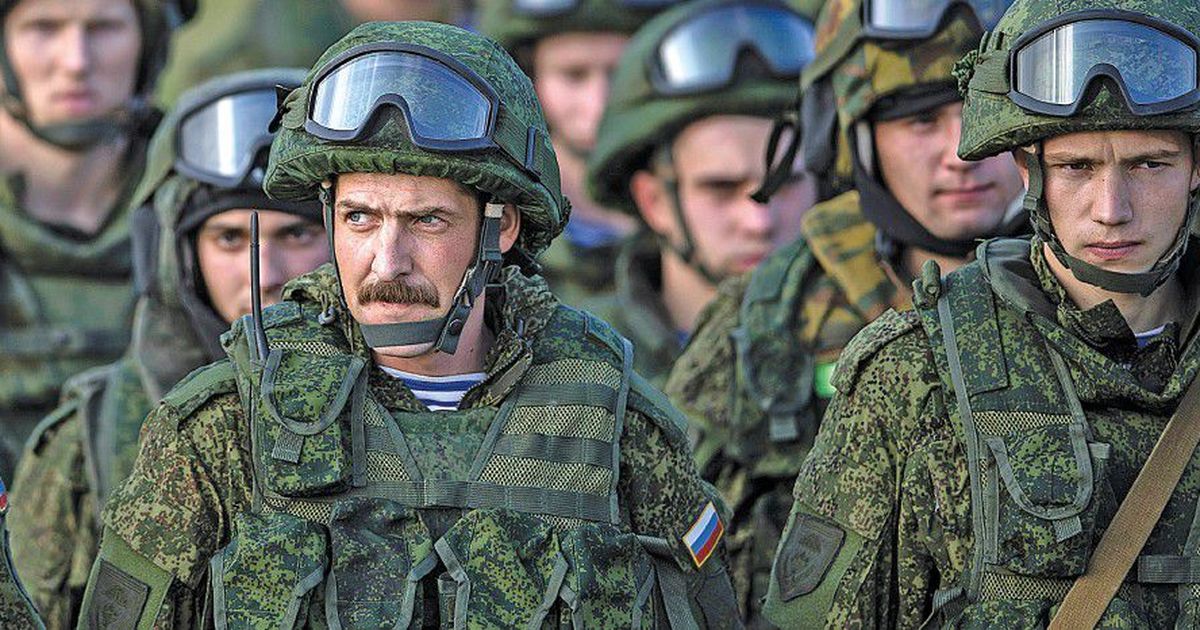 Военнослужащие-контрактники российской армии