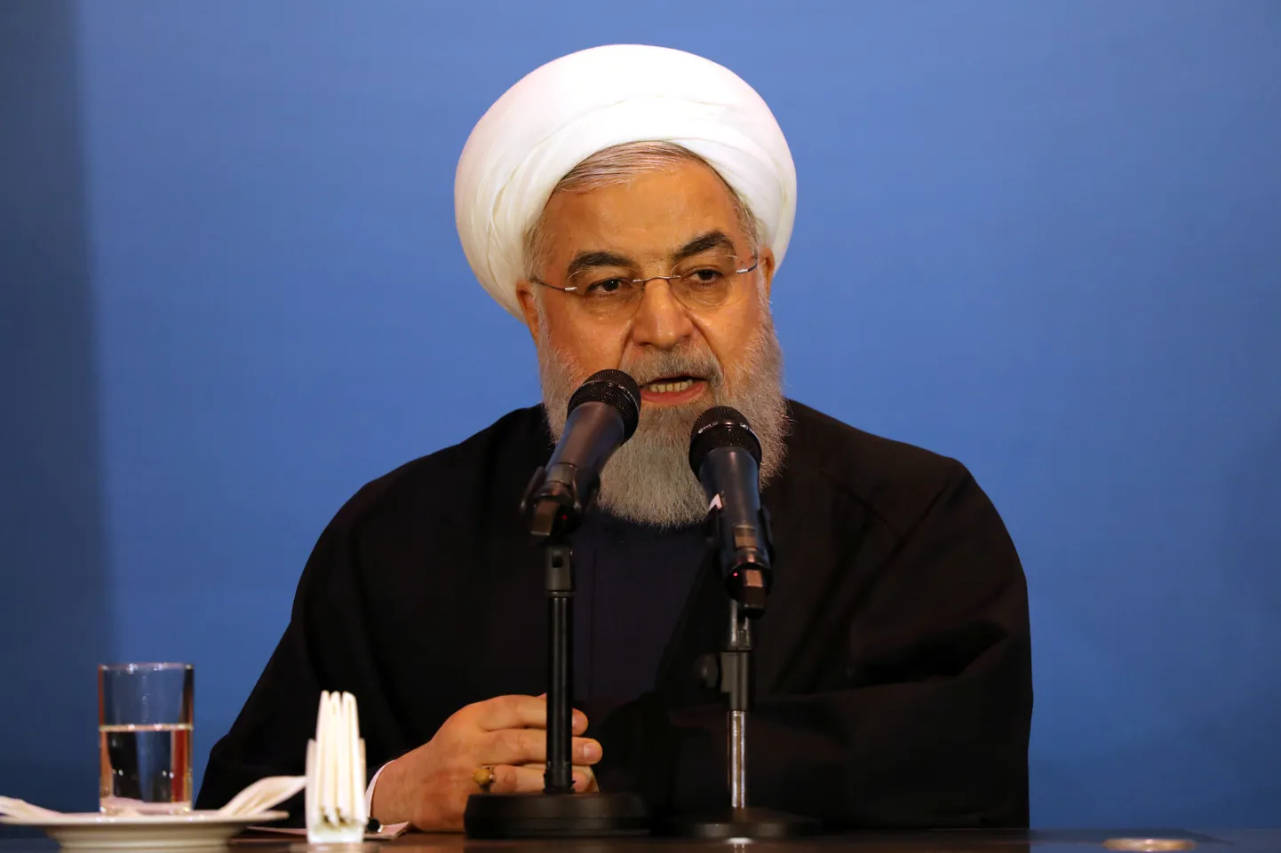 Iraani president Hassan Rouhani.