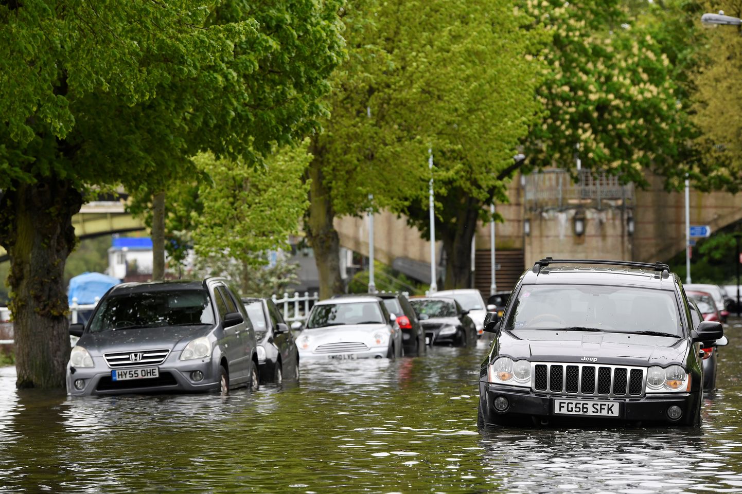 Наводнение в Лондоне. Иллюстративное фото.