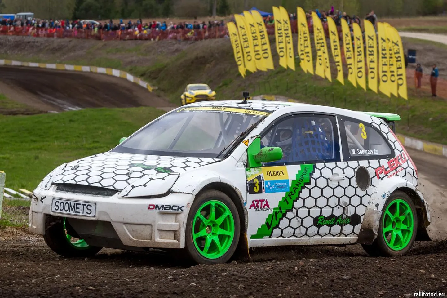 Ford Fiestat taltsutav Pärnu autosportlane Margo Soomets krooniti tagaveoliste autode klassis Eesti meistriks.