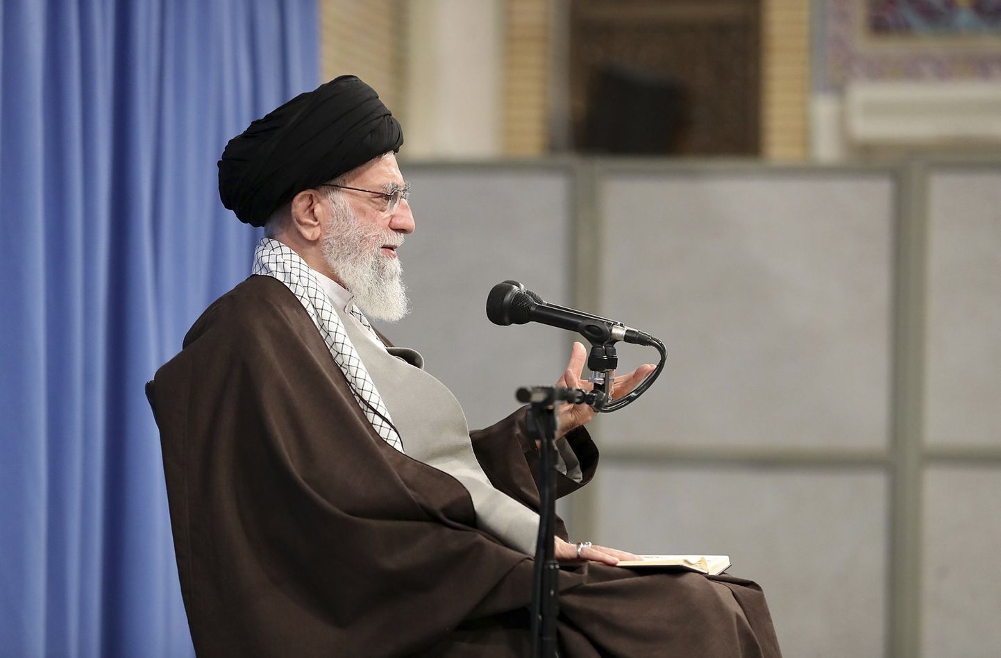 Ajatolla Ali Khamenei Teheranis 17. novembril 2019.