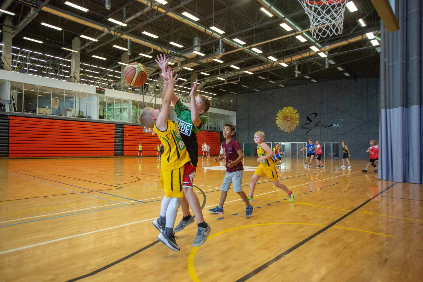 Tänavakorvpallisarja "Paide suvi 2018" avaetapp Paide E-Piim spordihallis. Foto: Dmitri Kotjuh/ Järva Teataja