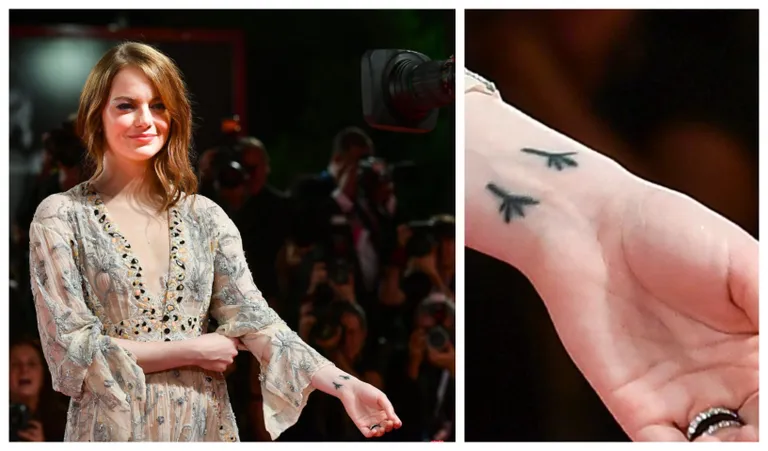 Emma Stone'i tätoveeringu taga peitub uskumatult südamlik lugu.