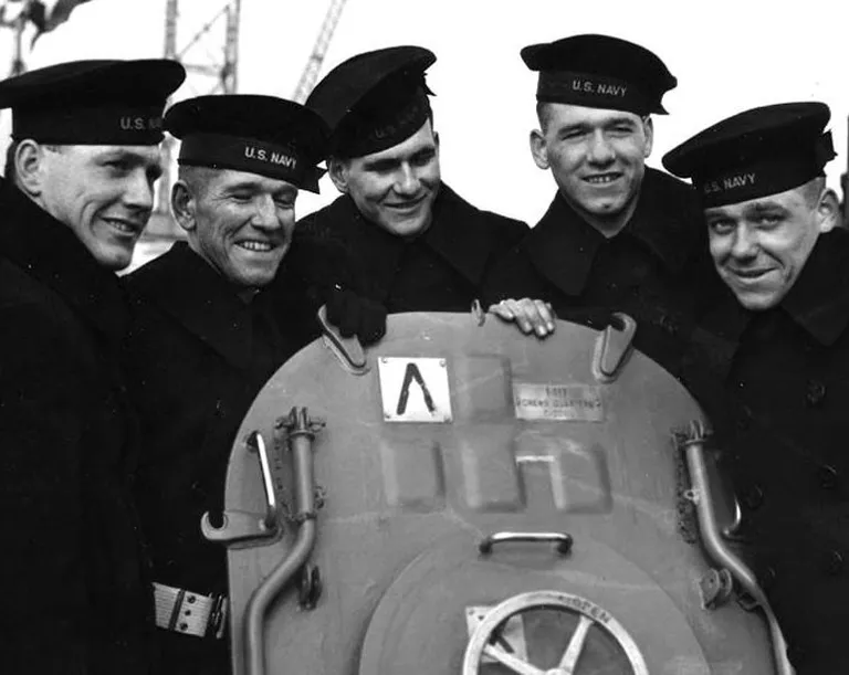 Viis Sullivani venda vasakult paremale: Joseph, Francis, Albert, Madison ja George