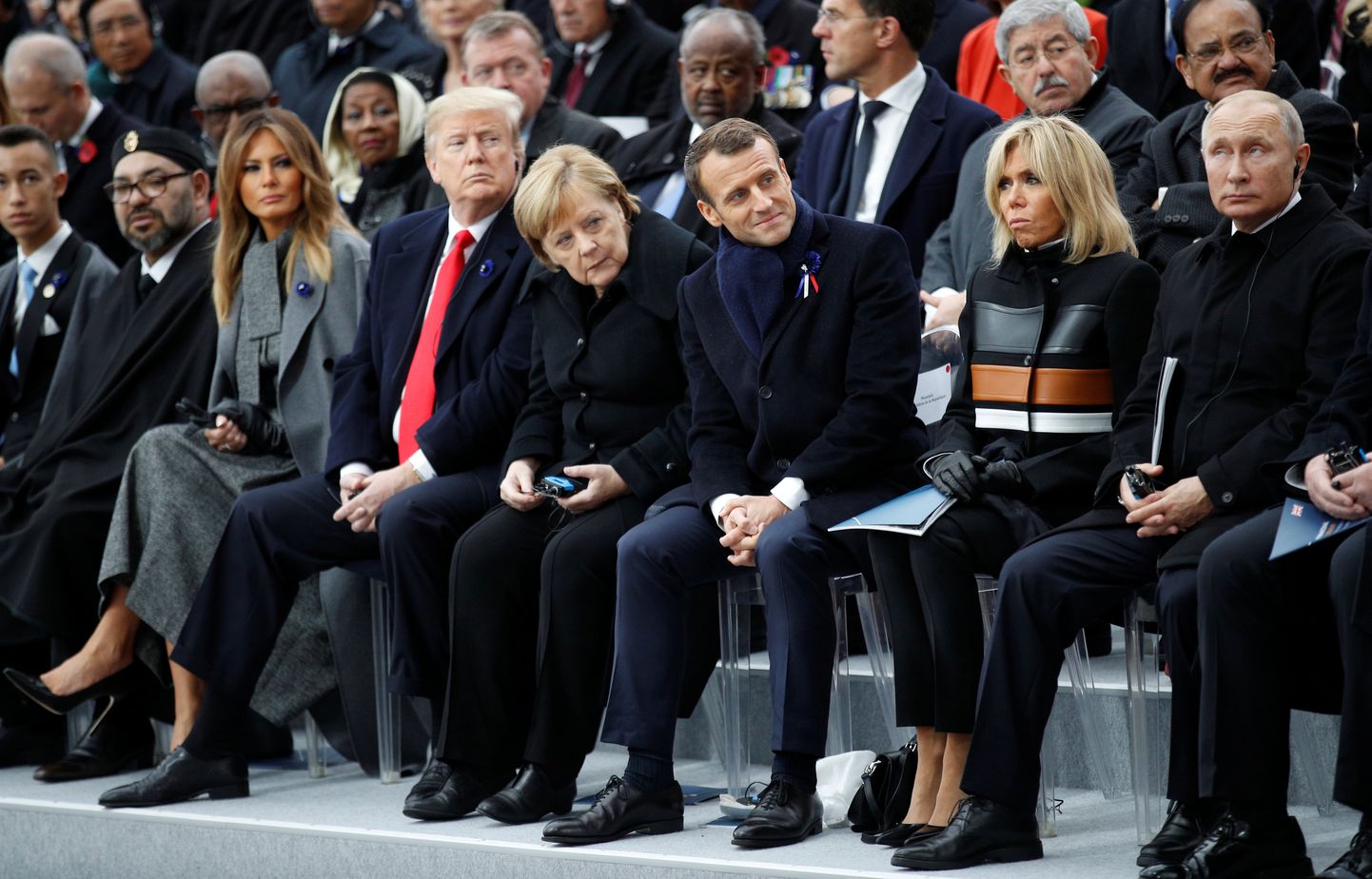 Встреча лидеров в Париже