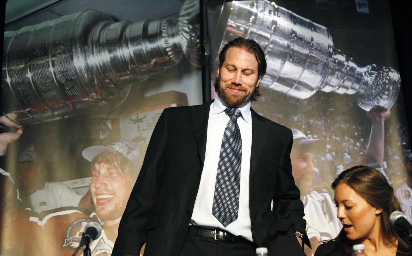 Peter Forsberg teatas pressikonverentsil oma tippspordist loobumisest.