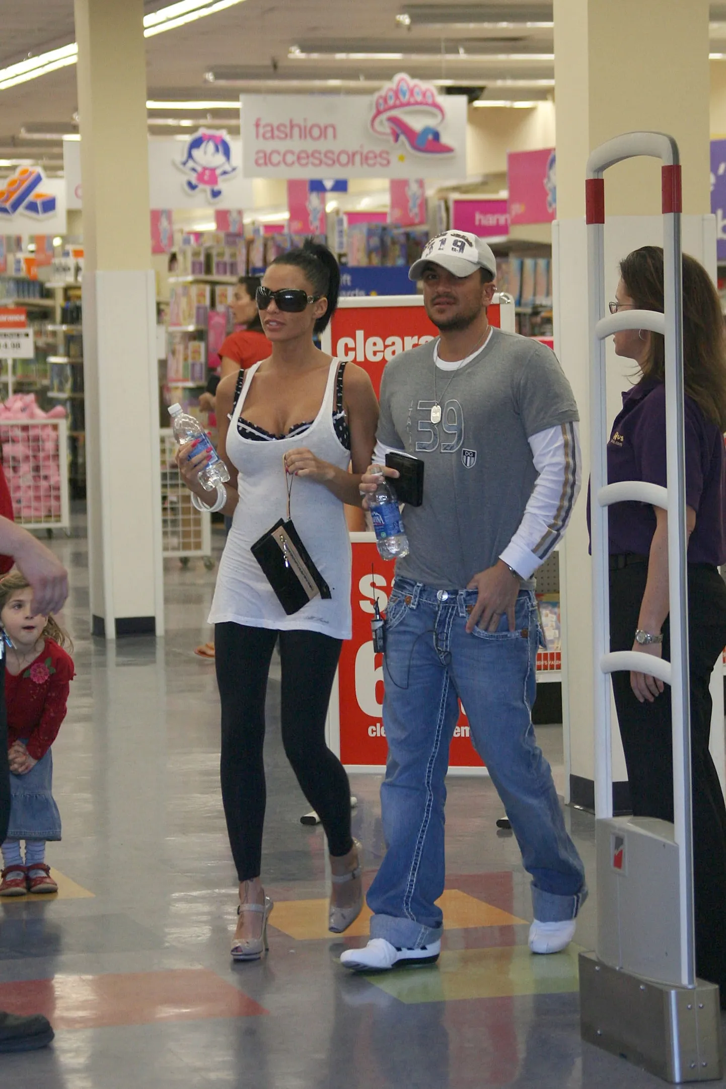 Katie Price ja Peter Andre poodlemas