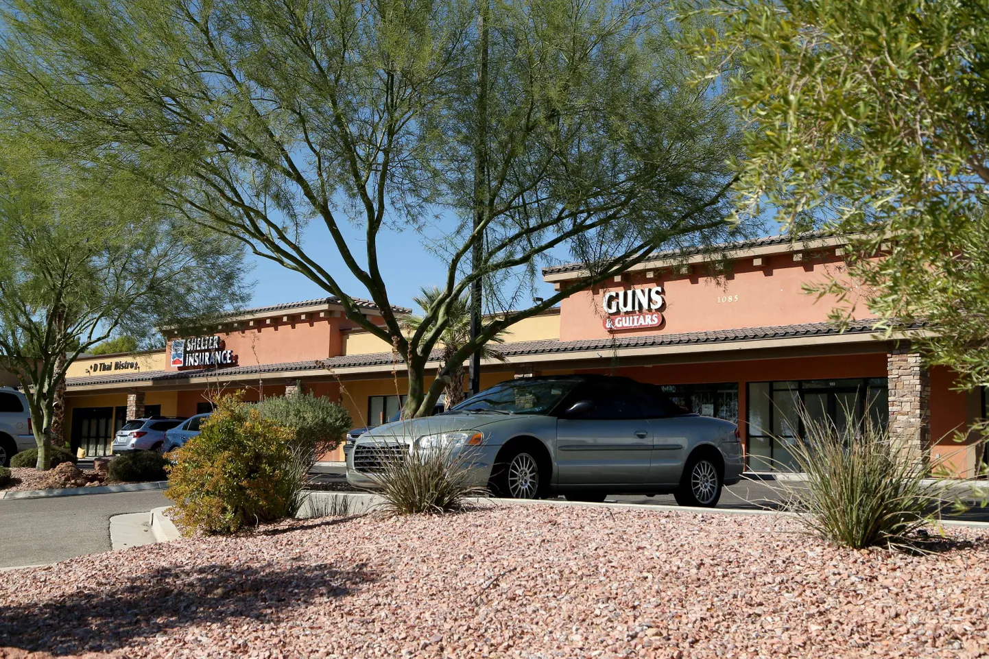 Relvakauplus Nevadas, kust Las Vegases vähemalt 59 inimest tapnud massitulistaja Stephen Paddock oma relvad ostis.