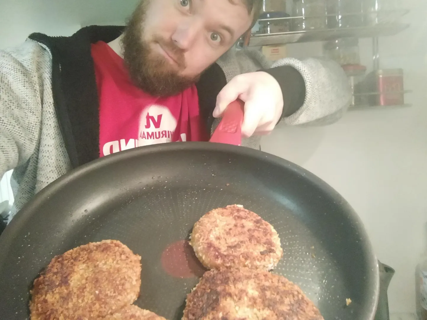 Pole liha ega kala, aga ilusad ja krõbedad on küll.
