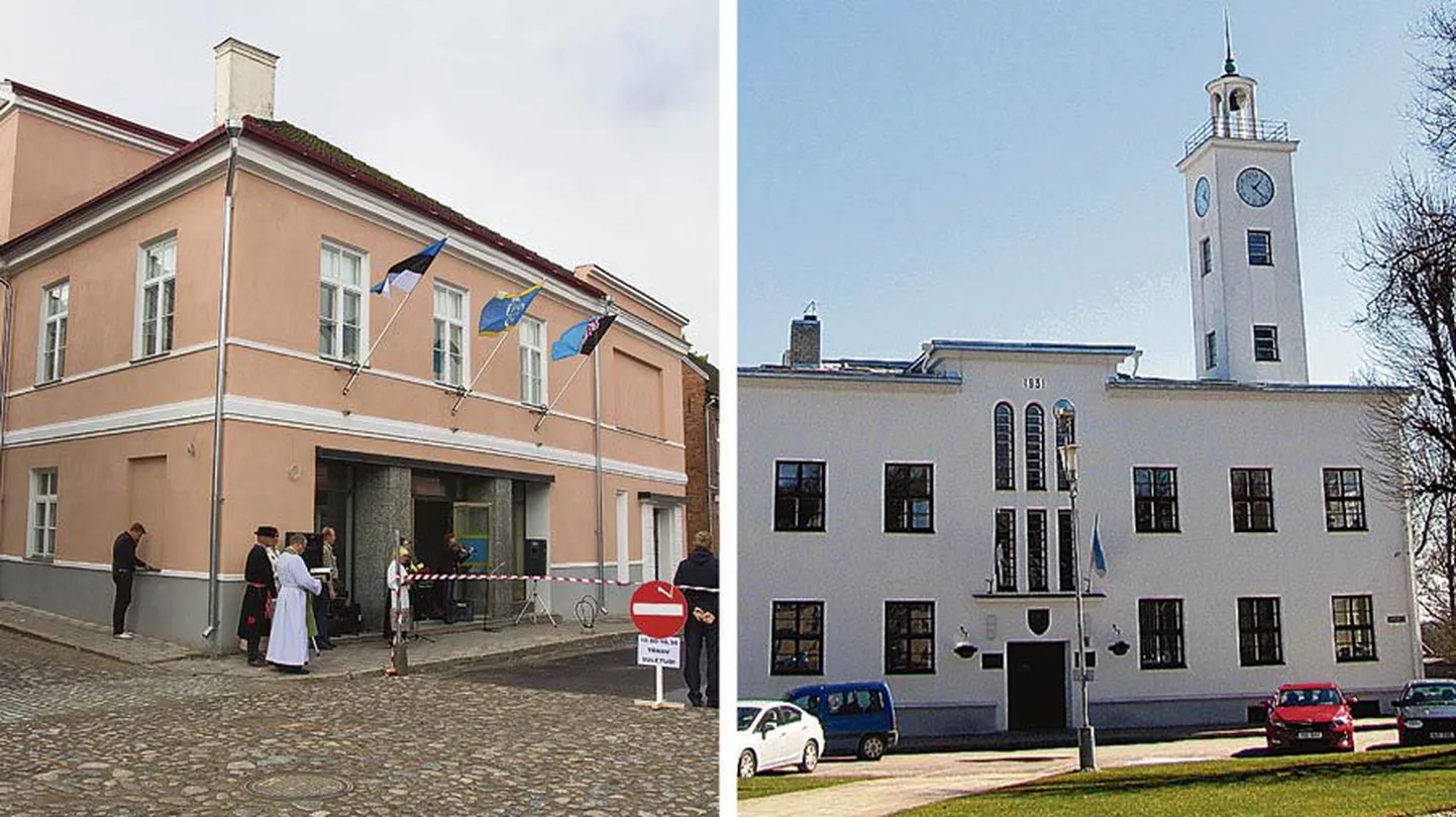 Mullu augustis pidulikult avatud Viljandi vallamaja asub vanalinnas, Viljandi raekojast vaid mõnesaja meetri kaugusel.