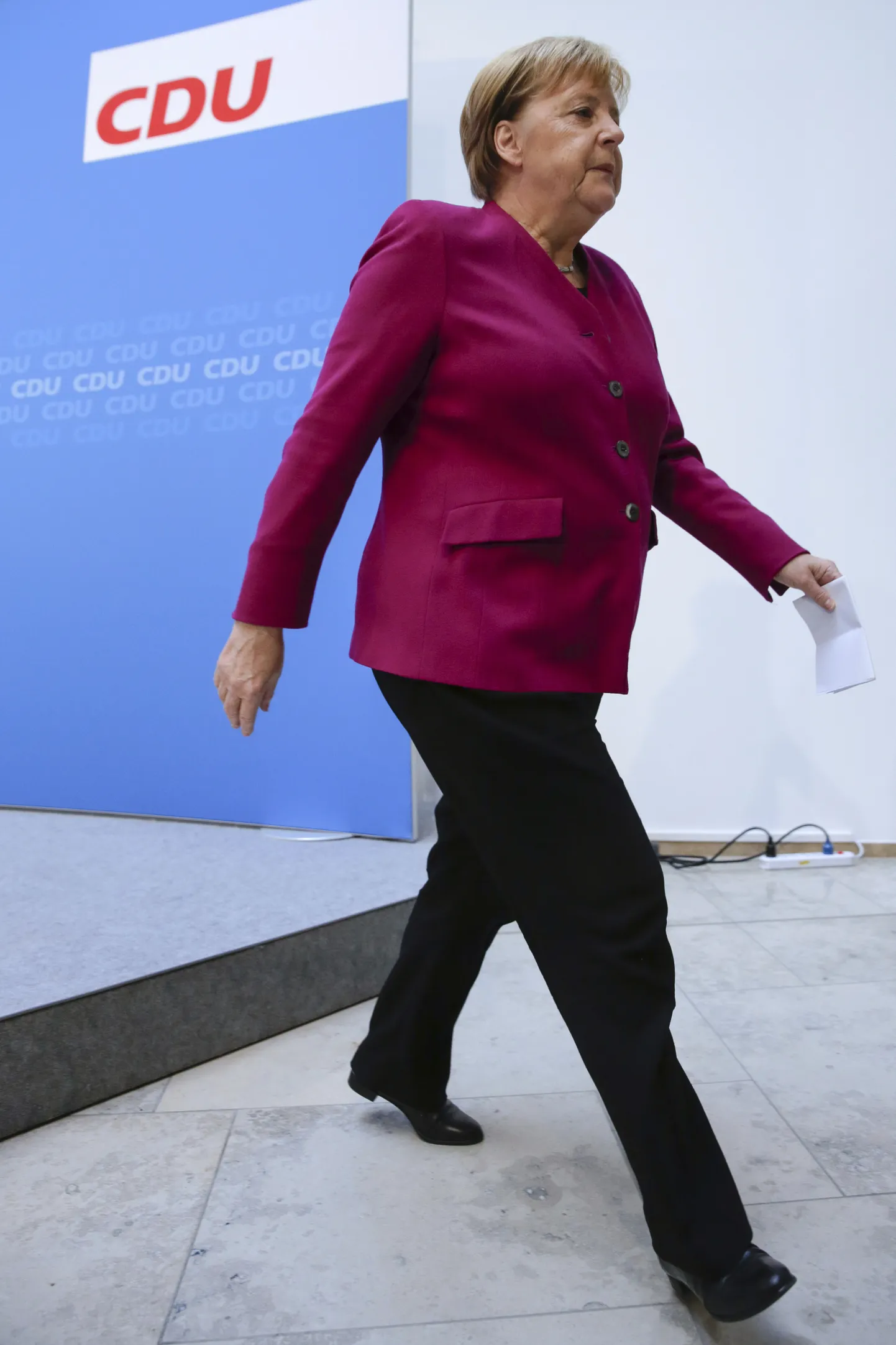 Angela Merkel.