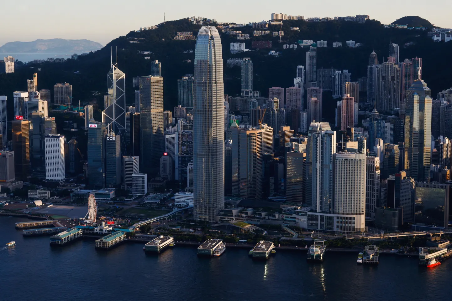 Vaade Hongkongile. Foto on illustratiivne.