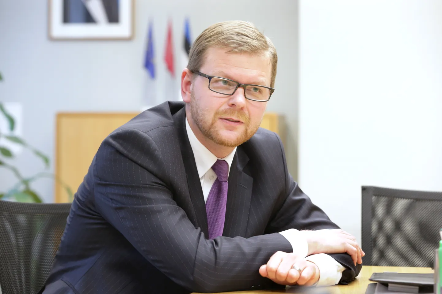 Finantsinspektsiooni juht Kilvar Kessler.