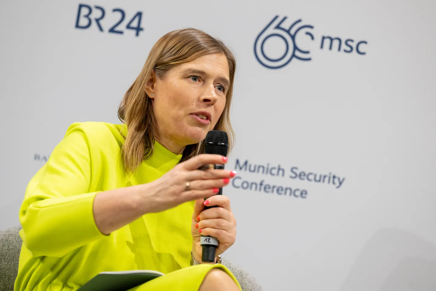 Eesti ekspresident Kersti Kaljulaid reedel Müncheni julgeolekukonverentsil arutab tehisintellekti ja geopoliitika seoste üle.