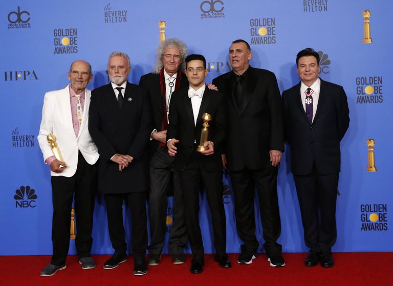 76th Golden Globe Awards Награду как лучший актер в этой категории получил Рами Малек, сыгравший в "Богемской рапсодии" Фредди Меркьюри.