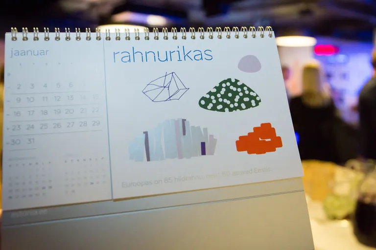 Rahnurikas bränd lauakalendril/ FOTO: JAANUS LENSMENT / POSTIMEES