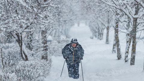 На Эстонию надвигаются снегопады и сильные морозы