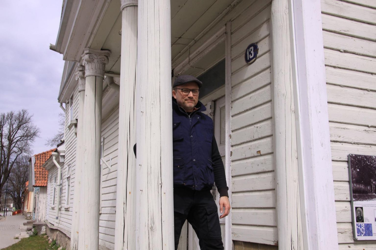 Paide SRIKile usaldatud Tallinna 13 maja juures peab juhatuse liige Rainer Eidemiller kõige uhkemaks osaks sambaid.