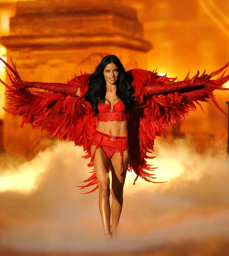 Adriana Lima 2013. aastal Victoria's Secret Fashion Show'l.