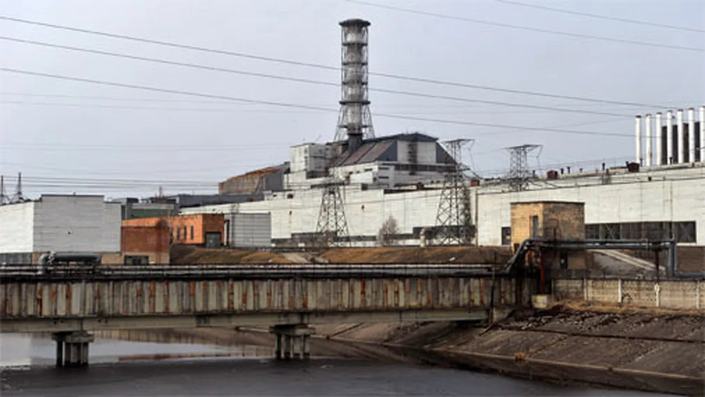 4-й энергоблок Чернобыльской АЭС 31 марта 2011 года. Иллюстративное фото.