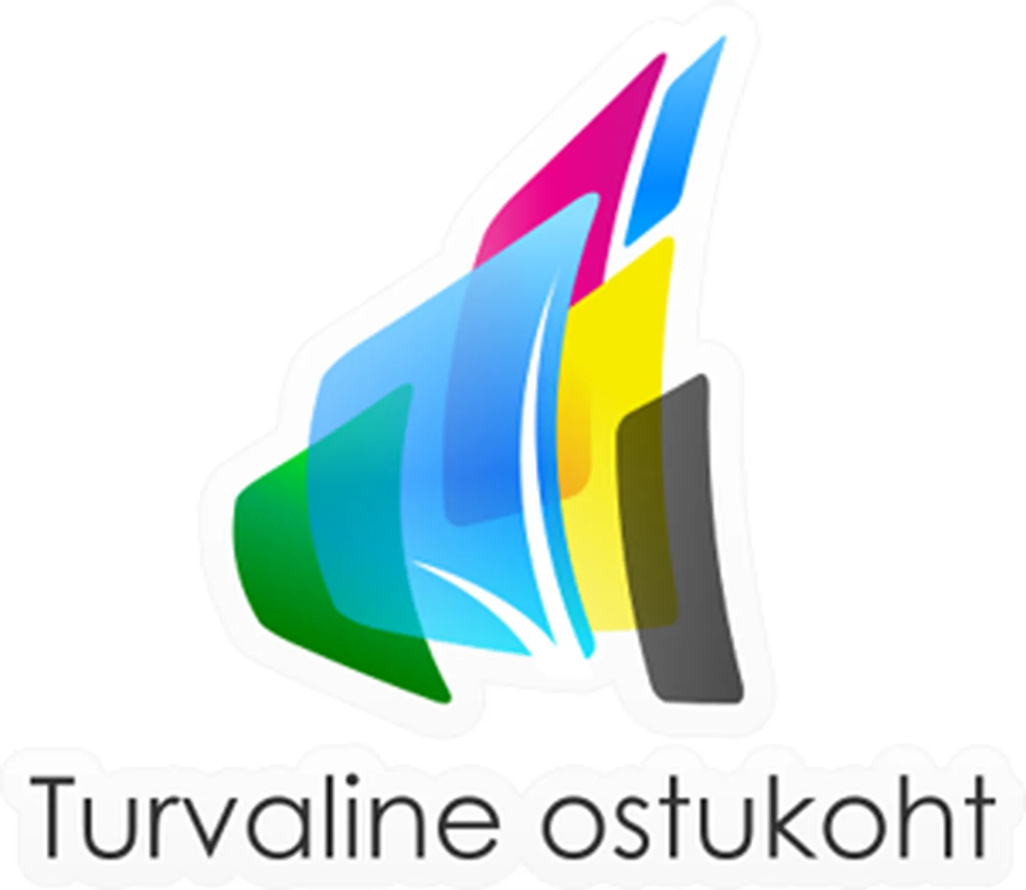 Turvalise ostukoha märk.