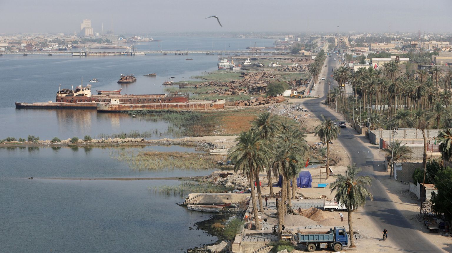Basra idapiirkond Al-Tanouma.