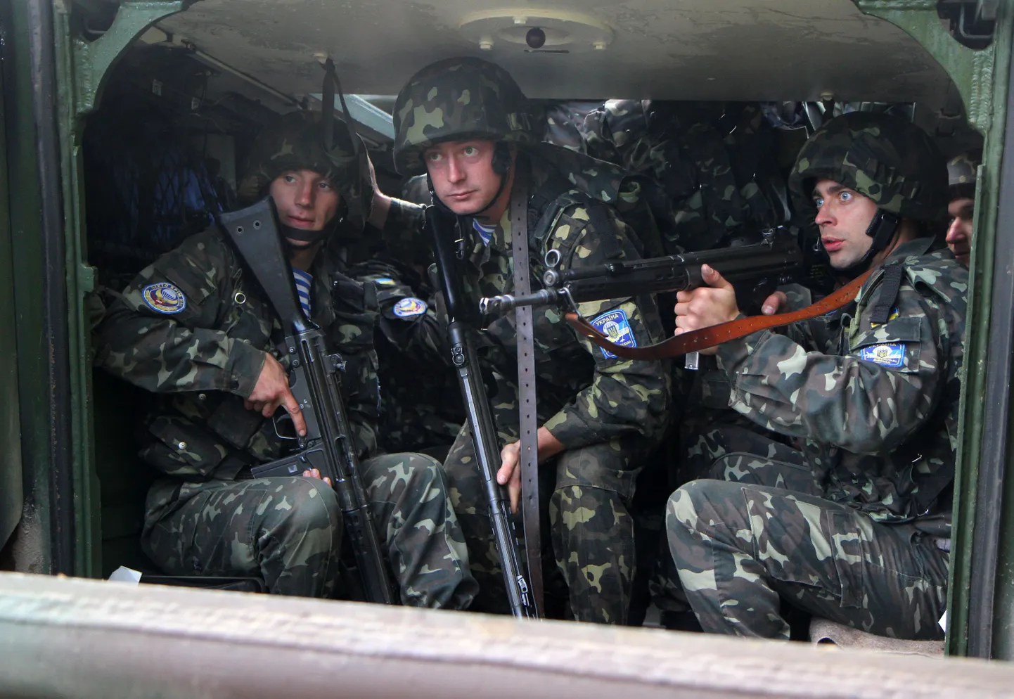 2012. aastal toimunud Leedu, Poola ja Ukraina sõjaväelaste ühisõppus.