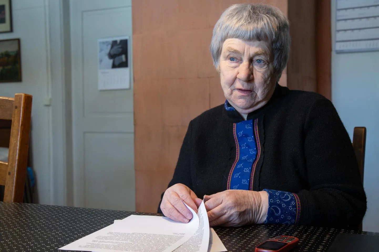 Tekstiilikunstnik, akadeemik ja kirjanik Anu Raud.