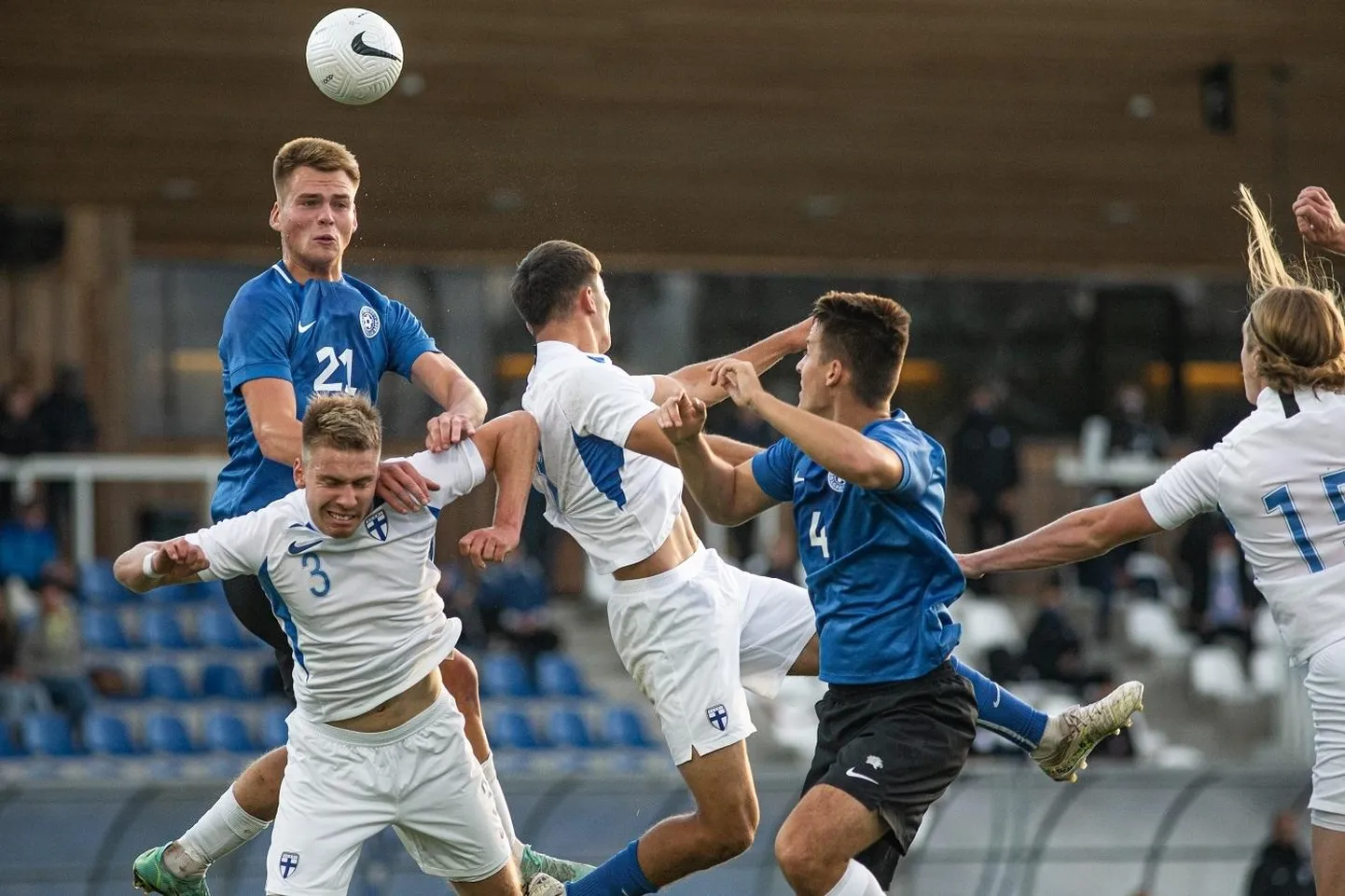 Eesti noortekoondis kaotas Pärnus 0:3 Soomele.