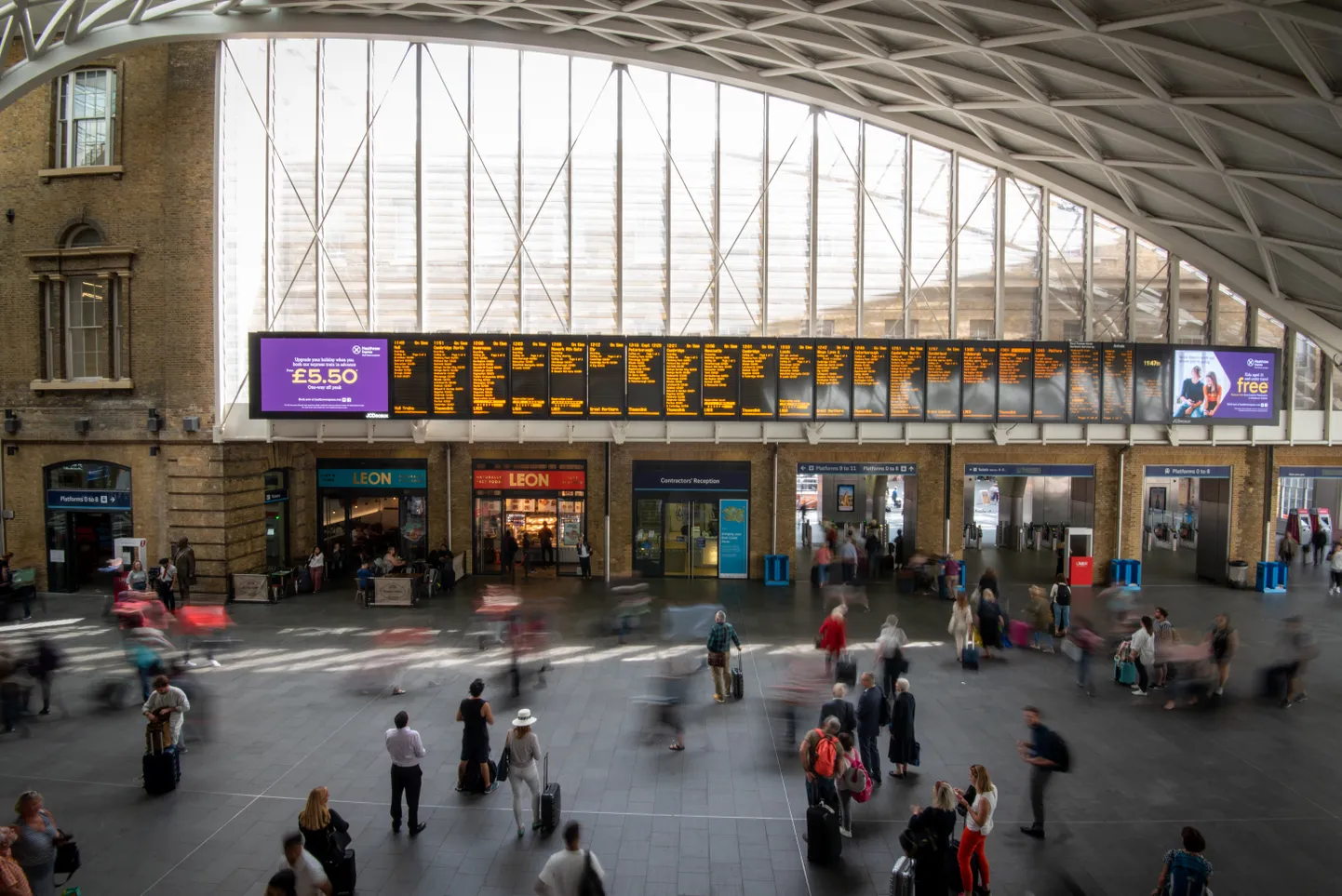 Вокзал Kings Cross в Лондоне. Фото иллюстративное.