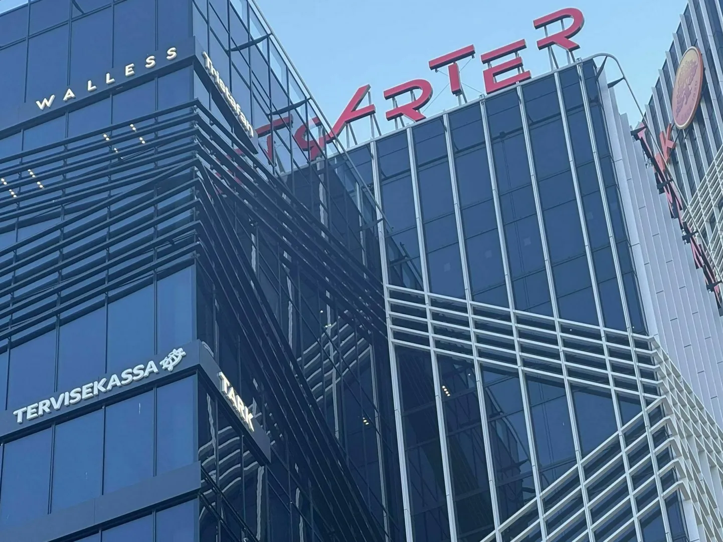 Tervisekassa büroohoone Arteri kvartalis.