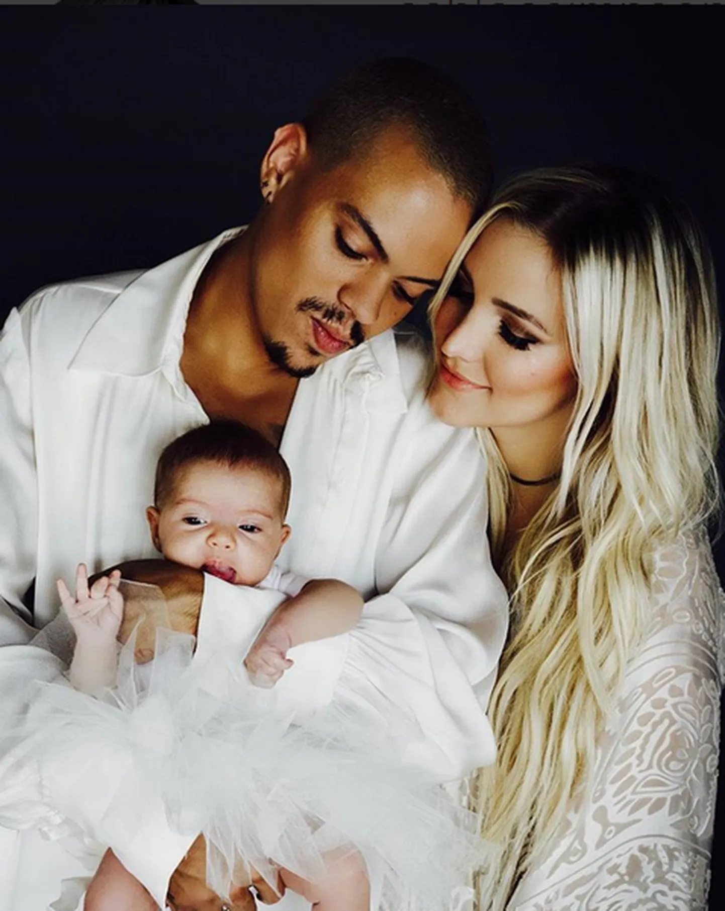 Evan Ross, Ashlee Simpson ja nende pisitütar Jagger Snow Ross